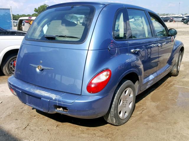 3A4FY48BX7T598220 - 2007 CHRYSLER PT CRUISER BLUE photo 4