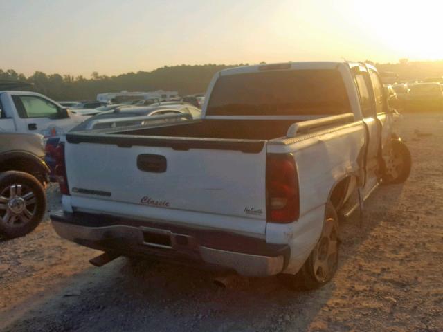 1GCEC19V97Z137719 - 2007 CHEVROLET SILVERADO WHITE photo 4