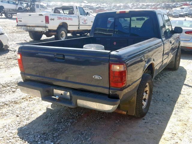 1FTYR14V82TA71355 - 2002 FORD RANGER SUP BLACK photo 4