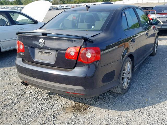 3VWWJ71KX7M100482 - 2007 VOLKSWAGEN JETTA GLI BLACK photo 4