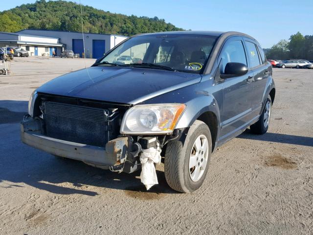 1B3HB28B27D177992 - 2007 DODGE CALIBER BLUE photo 2