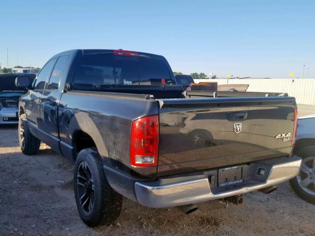 1D7HU18216S637324 - 2006 DODGE RAM 1500 S BLACK photo 3