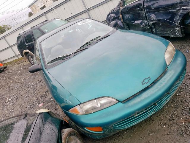 1G1JC1248VM150576 - 1997 CHEVROLET CAVALIER B GREEN photo 1