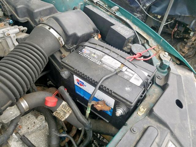 1G1JC1248VM150576 - 1997 CHEVROLET CAVALIER B GREEN photo 9