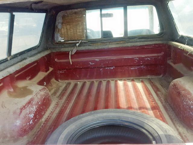 1FTCR10T8LUB04414 - 1990 FORD RANGER RED photo 6