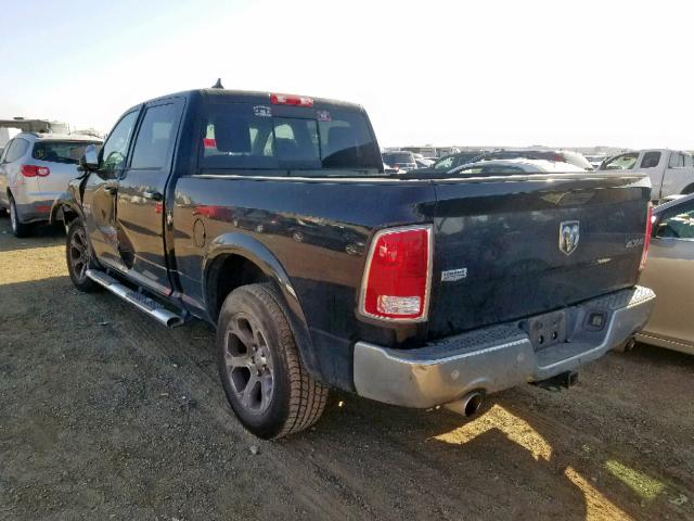 1C6RR7VT9ES132217 - 2014 RAM 1500 LARAM BLACK photo 3