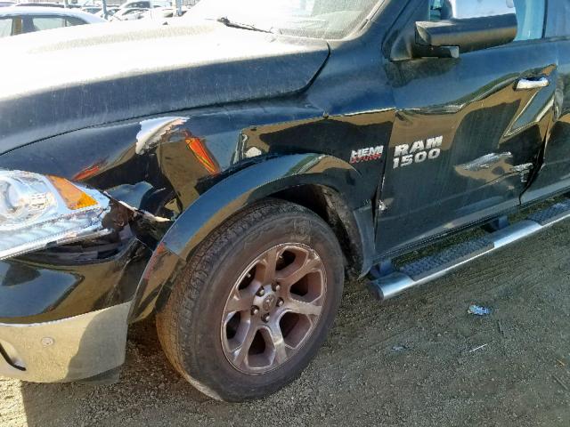 1C6RR7VT9ES132217 - 2014 RAM 1500 LARAM BLACK photo 9