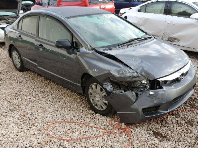 19XFA1F34AE070902 - 2010 HONDA CIVIC VP GRAY photo 1