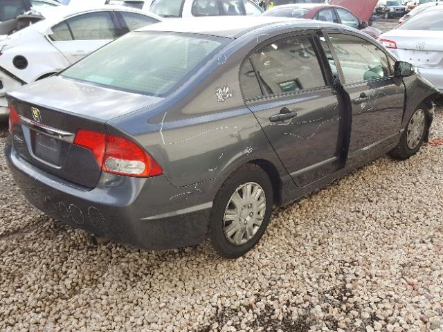 19XFA1F34AE070902 - 2010 HONDA CIVIC VP GRAY photo 4