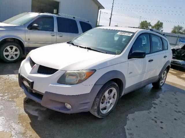 5Y2SL62813Z481916 - 2003 PONTIAC VIBE WHITE photo 2