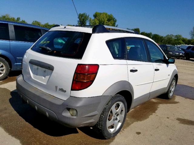 5Y2SL62813Z481916 - 2003 PONTIAC VIBE WHITE photo 4