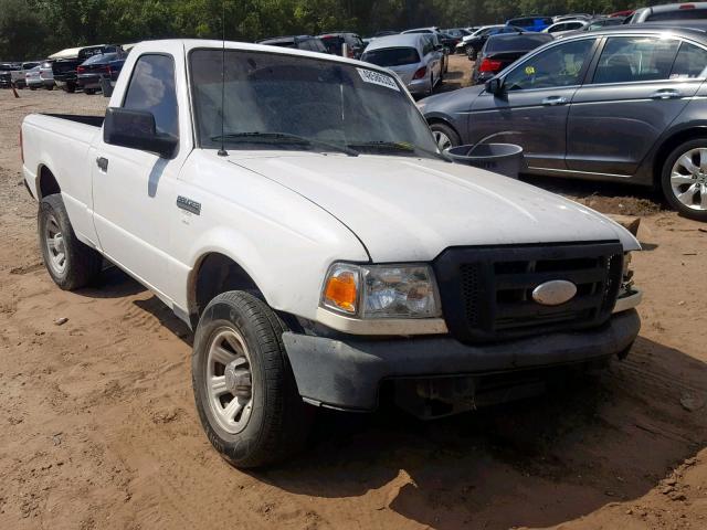 1FTYR10D18PA31083 - 2008 FORD RANGER WHITE photo 1