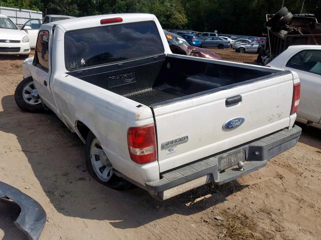 1FTYR10D18PA31083 - 2008 FORD RANGER WHITE photo 3