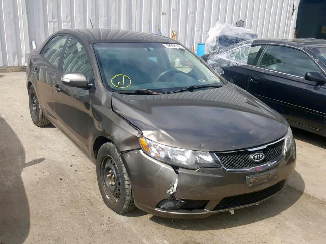 KNAFU4A25A5193236 - 2010 KIA FORTE EX BROWN photo 1