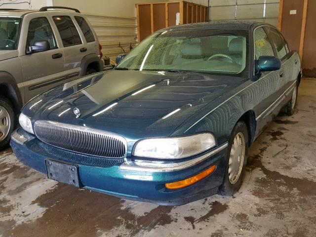 1G4CW52KXX4658978 - 1999 BUICK PARK AVENU GREEN photo 2