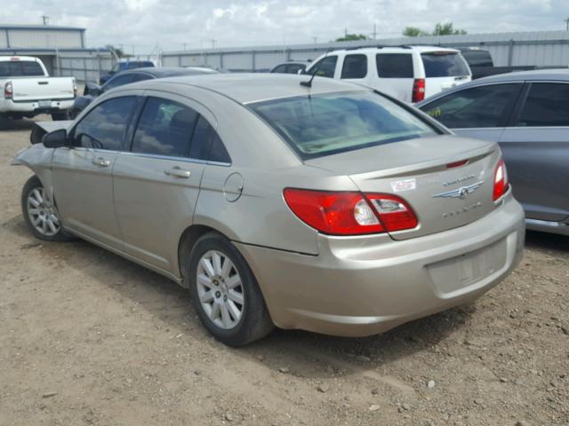 1C3LC46KX8N219474 - 2008 CHRYSLER SEBRING LX GOLD photo 3