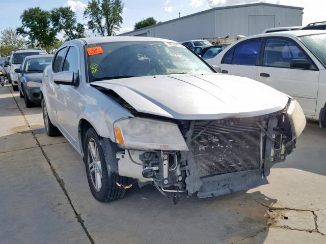 1C3CDZCB6CN167736 - 2012 DODGE AVENGER SX GRAY photo 1