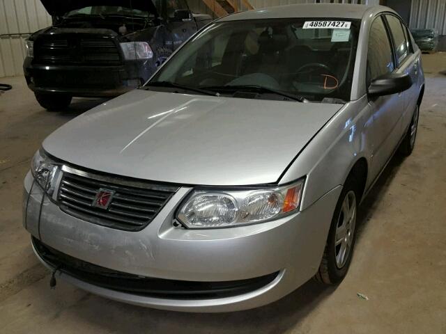 1G8AJ55FX7Z208334 - 2007 SATURN ION LEVEL SILVER photo 2