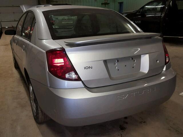 1G8AJ55FX7Z208334 - 2007 SATURN ION LEVEL SILVER photo 3