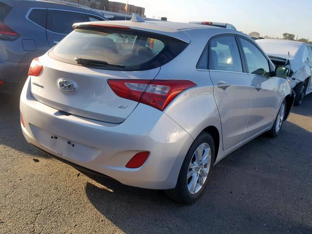 KMHD35LE9DU094970 - 2013 HYUNDAI ELANTRA GT SILVER photo 4