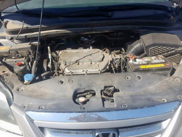 5FNRL38435B412803 - 2005 HONDA ODYSSEY EX SILVER photo 7