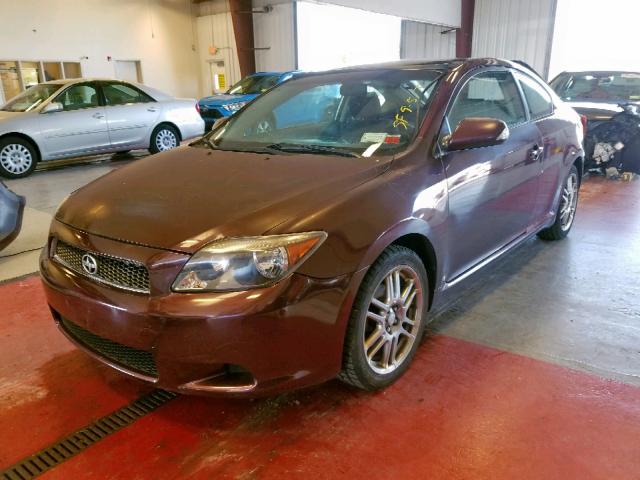JTKDE167250038004 - 2005 TOYOTA SCION TC ბურგუნდია ფოტო 2