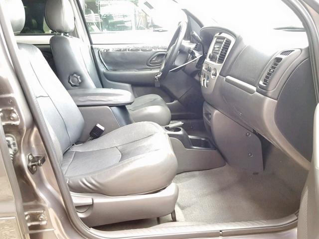 4F2YZ04154KM26899 - 2004 MAZDA TRIBUTE LX GRAY photo 5