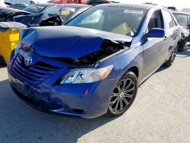 4T1BE46K39U331750 - 2009 TOYOTA CAMRY BASE BLUE photo 2