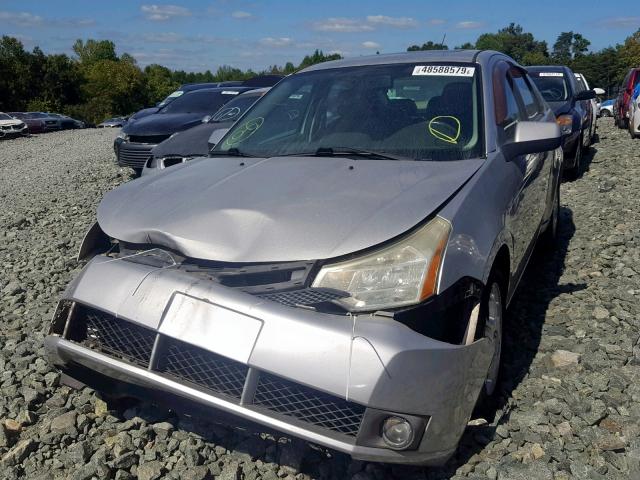 1FAHP36N59W118466 - 2009 FORD FOCUS SES SILVER photo 2