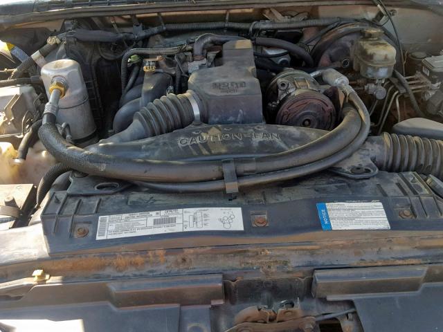 1GCCS1443YK158276 - 2000 CHEVROLET S TRUCK S1 GRAY photo 7