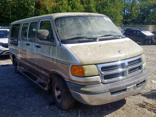 2B6HB11Y92K144515 - 2002 DODGE RAM VAN B1 WHITE photo 1