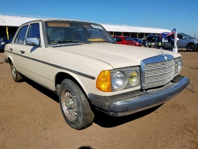 WDBAB23A6DB393137 - 1983 MERCEDES-BENZ 240 D CREAM photo 1