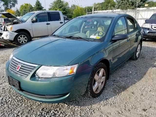1G8AJ55F07Z150220 - 2007 SATURN ION LEVEL GREEN photo 2