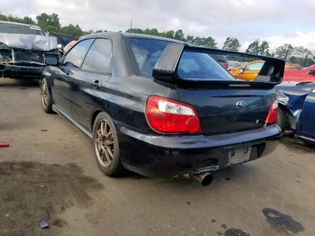 JF1GD29615G503997 - 2005 SUBARU IMPREZA WR BLACK photo 3