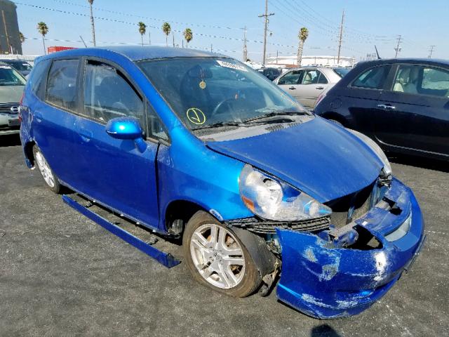 JHMGD38677S025407 - 2007 HONDA FIT S 蓝色 照片 1
