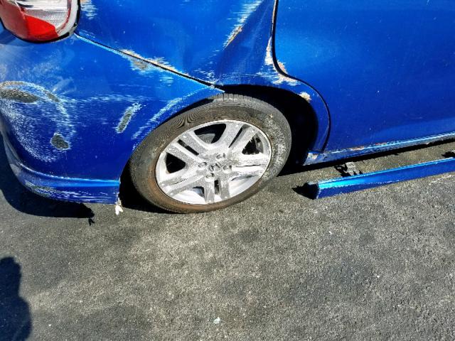 JHMGD38677S025407 - 2007 HONDA FIT S 蓝色 照片 9