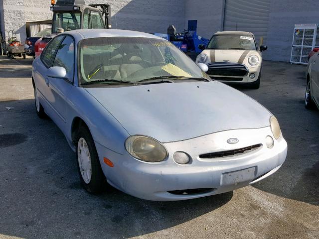 1FALP52UXVG217193 - 1997 FORD TAURUS GL BLUE photo 1