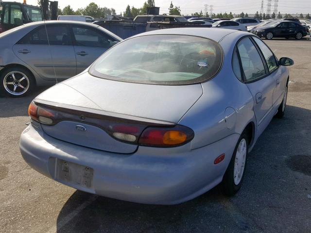 1FALP52UXVG217193 - 1997 FORD TAURUS GL BLUE photo 4