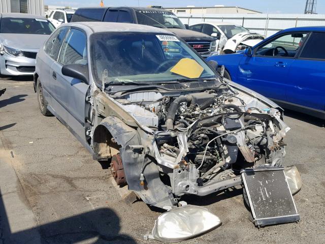 2HGEJ6327XH110148 - 1999 HONDA CIVIC CX SILVER photo 1