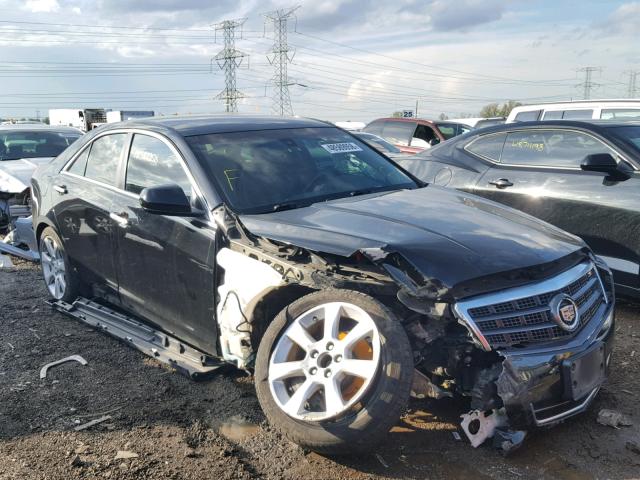 1G6AG5RX1E0112474 - 2014 CADILLAC ATS BLACK photo 1