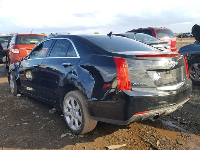 1G6AG5RX1E0112474 - 2014 CADILLAC ATS BLACK photo 3