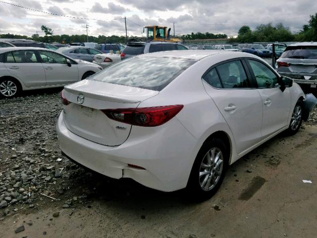 JM1BM1V71F1254232 - 2015 MAZDA 3 TOURING WHITE photo 4