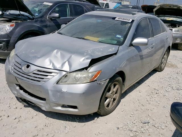 4T1BE46K87U115678 - 2007 TOYOTA CAMRY NEW SILVER photo 2