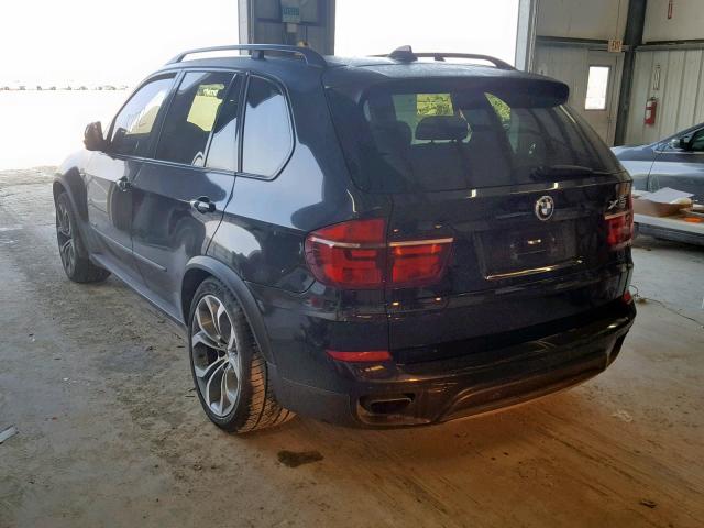 5UXZV8C53DL426444 - 2013 BMW X5 XDRIVE5 BLACK photo 3