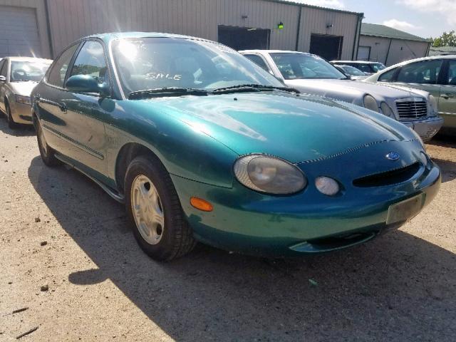 1FALP52U8VG182573 - 1997 FORD TAURUS GL GREEN photo 1