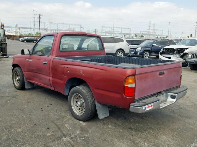 4TANL42N3XZ428451 - 1999 TOYOTA TACOMA RED photo 3