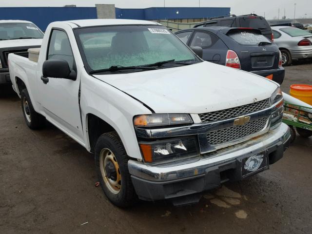 1GCCS149688204384 - 2008 CHEVROLET COLORADO WHITE photo 1