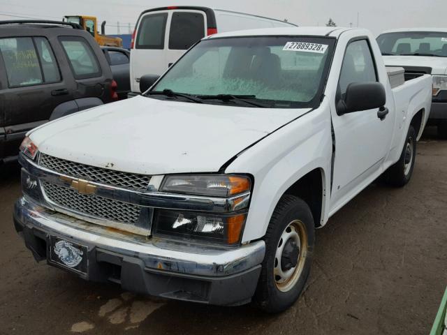 1GCCS149688204384 - 2008 CHEVROLET COLORADO WHITE photo 2