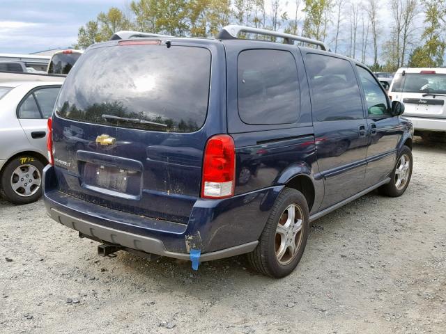 1GNDV33156D238721 - 2006 CHEVROLET UPLANDER L BLUE photo 4