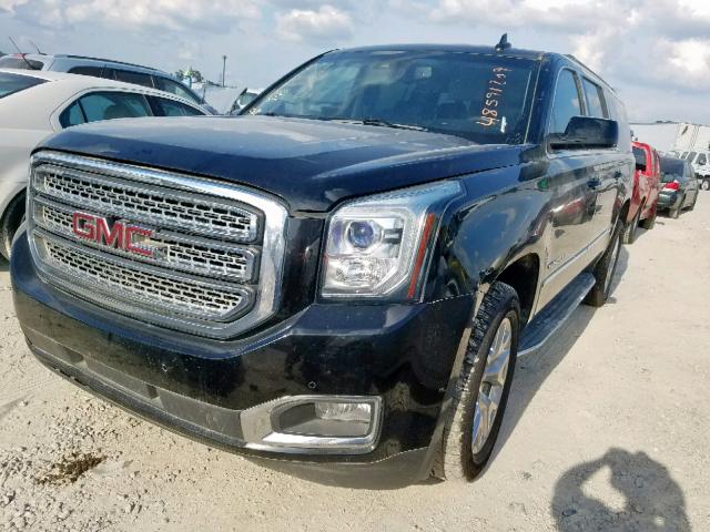 1GKS1HKC1FR718239 - 2015 GMC YUKON XL C BLACK photo 2